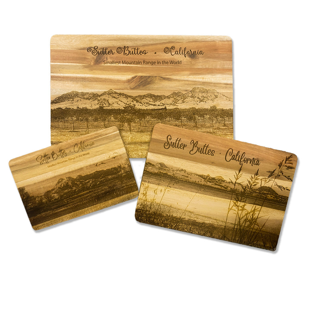 Acacia Wood Cutting Boards (set of 3)