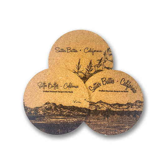 Round Cork Coasters