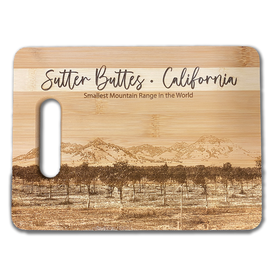 Two-Toned Sutter Buttes Cutting Board